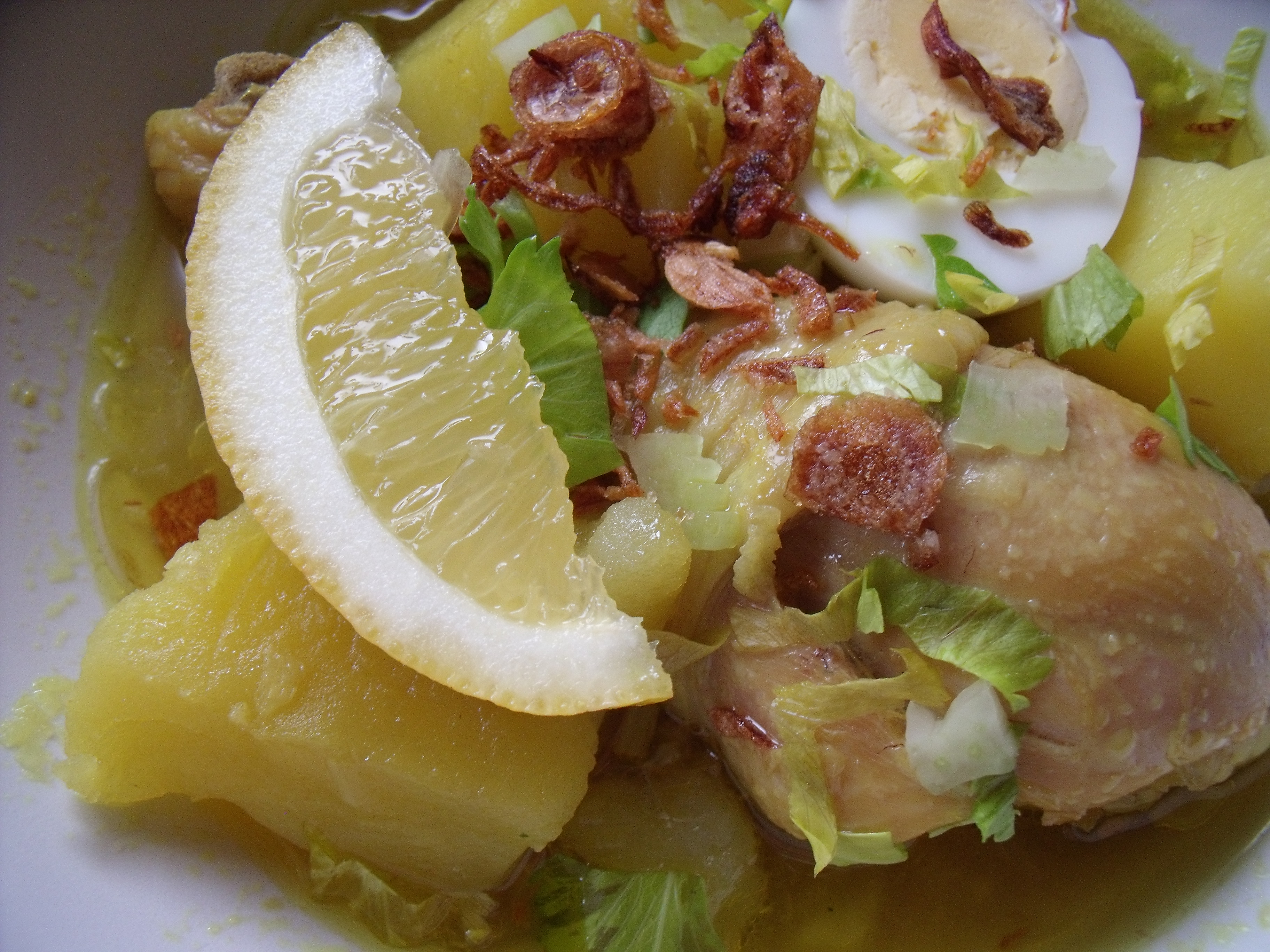 Quick and easy soto ayam recipe